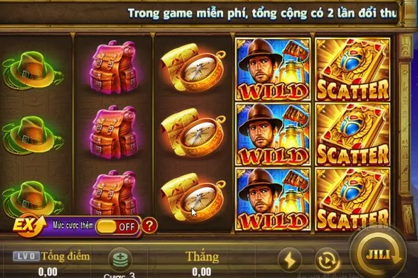 Hình ảnh video slot hiện đại với đồ họa 3D và nhiều tính năng